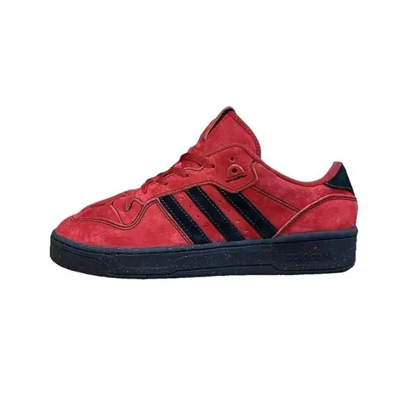 - Adidas x Marvel Rivalry Low Deadpool Red Suede JR2480 Men's Shoe Size 18